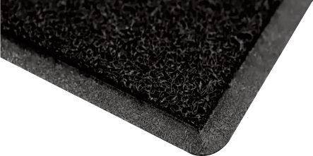 Exemplo de uma borda rebaixada